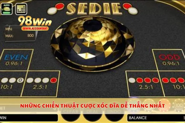 Những chiến thuật cược xóc đĩa dễ thắng nhất